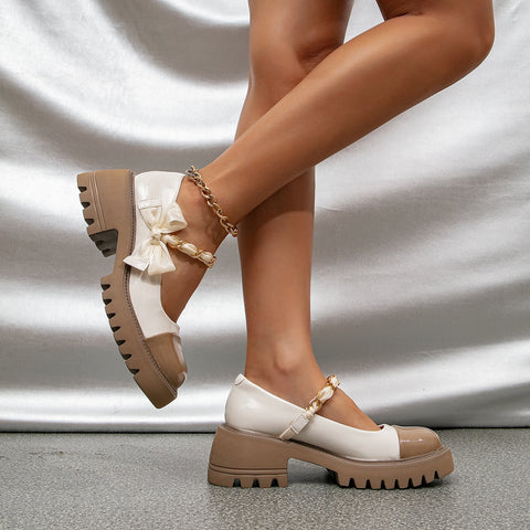Mtvrmall - Women Sweet Preppy Styledaily Casual Platform & Wedge Mary Janes
