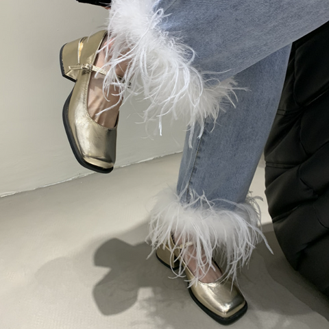 Mtvrmall - Sweet Preppy style Mary Janes Shoes