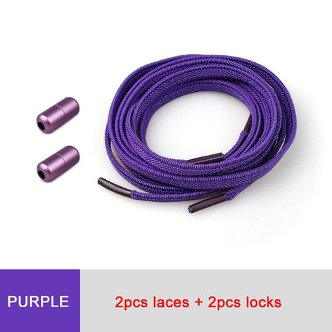 mtvrmall - No Tie Shoelaces Elastic Shoe Laces For Kids and Adult Sneakers Shoelace Quick Lazy Laces Shoes Accessories Shoestrings