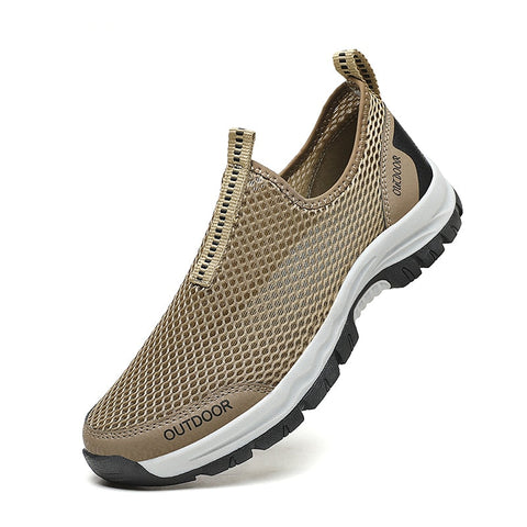 mtvrmall - Men's Vulcanize Shoe Sneakers Summer Mesh Casual Shoes Breathable Rubber Non-slip Lightweight Shoes Men Loafers Footwear
