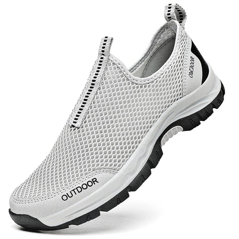 mtvrmall - Men's Vulcanize Shoe Sneakers Summer Mesh Casual Shoes Breathable Rubber Non-slip Lightweight Shoes Men Loafers Footwear
