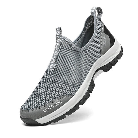 mtvrmall - Men's Vulcanize Shoe Sneakers Summer Mesh Casual Shoes Breathable Rubber Non-slip Lightweight Shoes Men Loafers Footwear