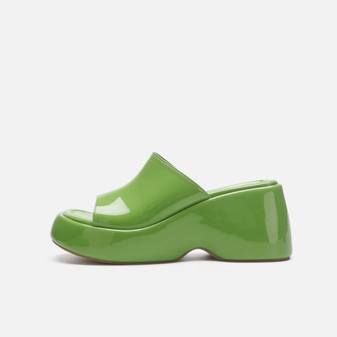 mtvrmall - Women High Heels Slippers Thick Platform Sandals Summer Shoes  New Fashion Slingback Flip Flops Pumps Casual Shoes Slides