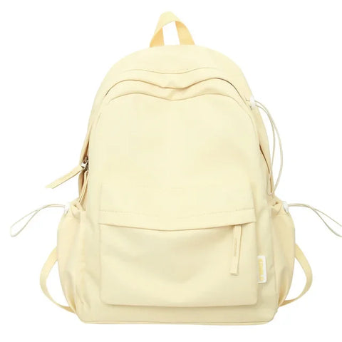 mtvrmall Fashion Backpack Female Kawaii SchoolBag Waterproof Girl Travel Nylon Laptop Cute BookBag Women Student Ladies Simplicity sac