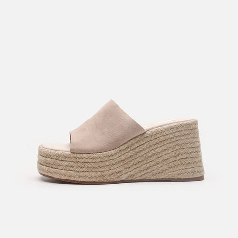 mtvrmall - Summer Wedges Slippers Women Platform High Heels Flip Flop Ladies Outdoor Beach Shoes Braided hemp Rope Wedge Slipper