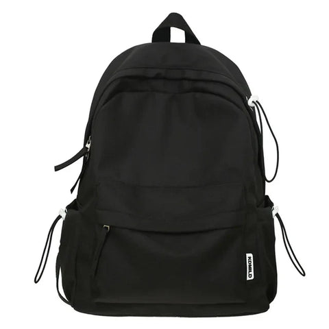 mtvrmall Fashion Backpack Female Kawaii SchoolBag Waterproof Girl Travel Nylon Laptop Cute BookBag Women Student Ladies Simplicity sac