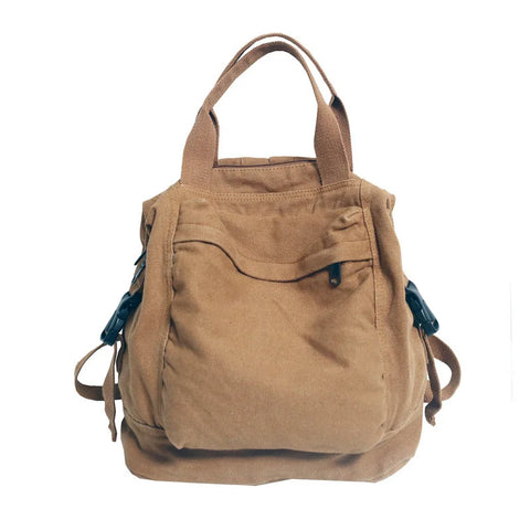 mtvrmall Brand Women Backpacks Green Canvas Rucksack Quality Laptop School Student Bag Female Daypack for Teen Girls feminina mochila