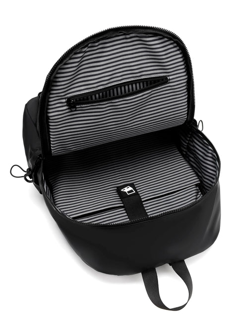 mtvrmall 14 Inch Polyester Men's Backpack Travel Commuting Double Back Leisure Computer Bag Splash-Proof Fashion Trend Students Schoolbag