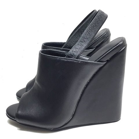 mtvrmall - Summer Women's Shoes Peep Toe High Heels Wedge Sandals Slingback Ladies Daily Comfort Footwear Casual Slipper Black