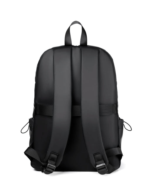 mtvrmall 14 Inch Polyester Men's Backpack Travel Commuting Double Back Leisure Computer Bag Splash-Proof Fashion Trend Students Schoolbag