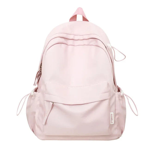 mtvrmall Fashion Backpack Female Kawaii SchoolBag Waterproof Girl Travel Nylon Laptop Cute BookBag Women Student Ladies Simplicity sac