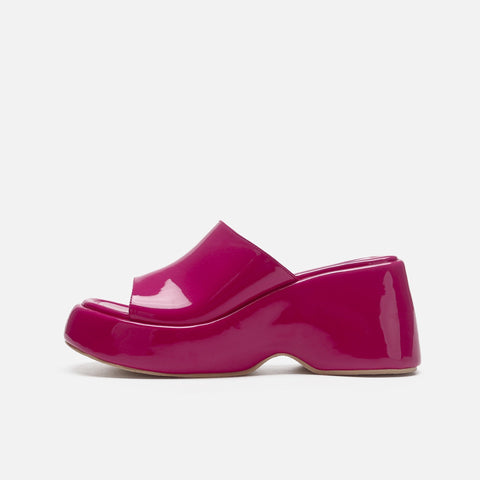 mtvrmall - Women High Heels Slippers Thick Platform Sandals Summer Shoes  New Fashion Slingback Flip Flops Pumps Casual Shoes Slides