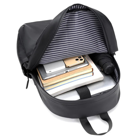 mtvrmall New Fashion Large Capacity Men's Backpack Laptop Bag Waterproof Fabric Student School Bag Hot Sale