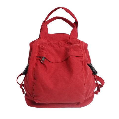 mtvrmall Brand Women Backpacks Green Canvas Rucksack Quality Laptop School Student Bag Female Daypack for Teen Girls feminina mochila