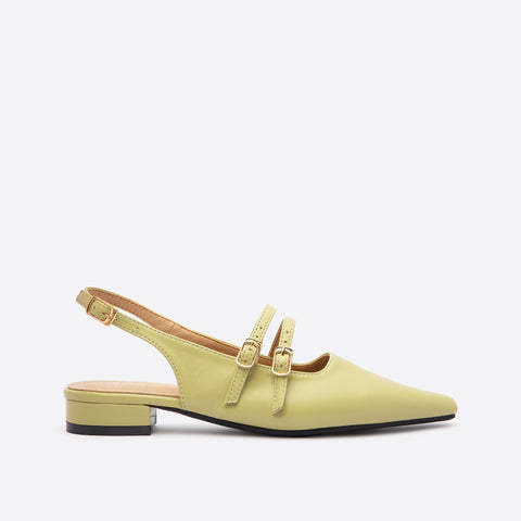 Mtvrmall - Women Double Buckle Slingback Mary Jane
