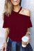 Mtvrmall  Casual Dew Shoulder T-shirt