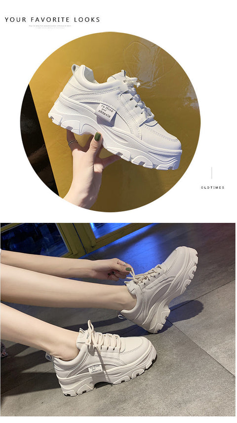 Mtvrmall - Ankle Snow Sneakers Woman Female Fashion PU Plush Winter Shoes for Women Platform Flats WarmBooties Sports Cotton Chunky Padded